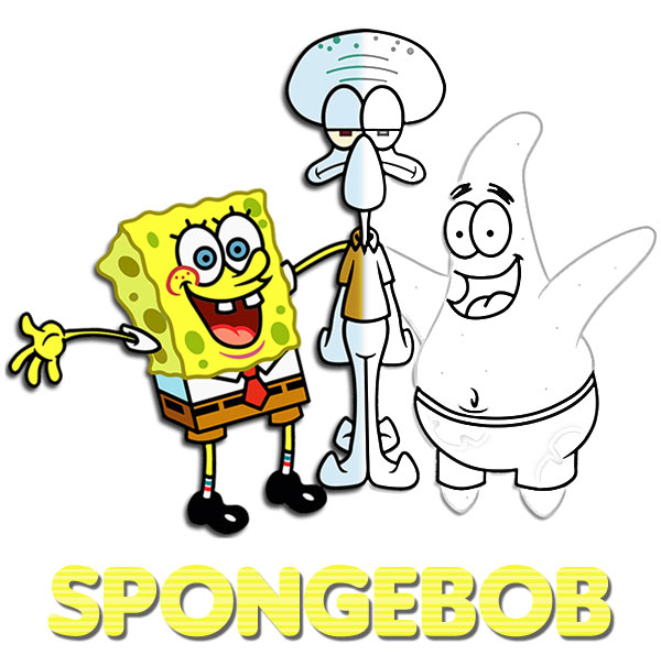 SpongeBob kolorowanki