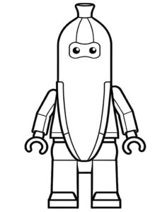 Kolorowanka Lego Fortnite do wydruku