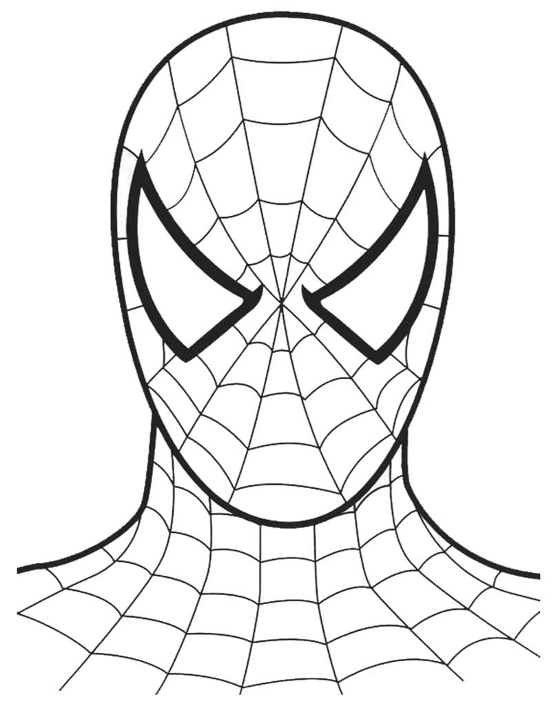 SpiderMan kolorowanka dla dzieci
