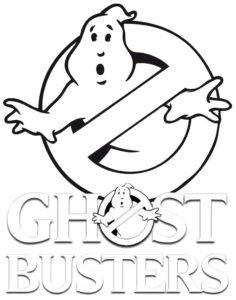 Ghostbusters kolorowanka z filmu Łowcy Duchów