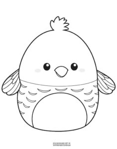 Squishmallows kolorowanka do druku