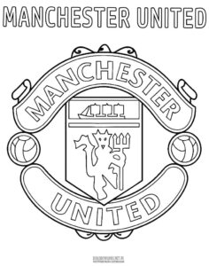 Manchester United kolorowanka