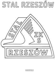 Stal Rzeszów kolorowanka do druku